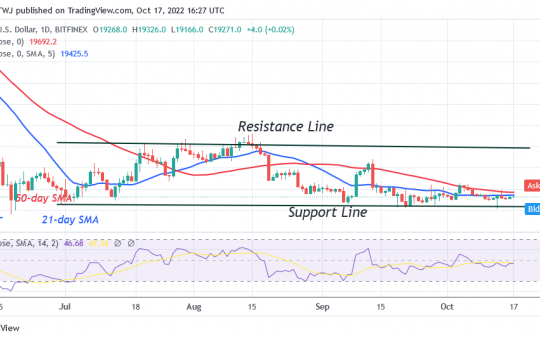 Bitcoin Price Prediction for Today October 17: BTC Price Attempts to Recover above $20.5k