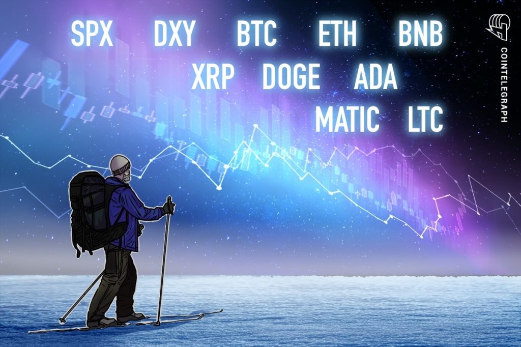 Price analysis 1/2: SPX, DXY, BTC, ETH, BNB, XRP, DOGE, ADA, MATIC, LTC