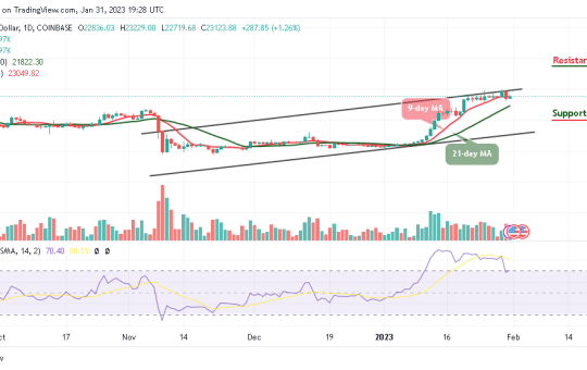 Bitcoin Price Prediction for Today, January 31: BTC/USD Showing Bullish Signals