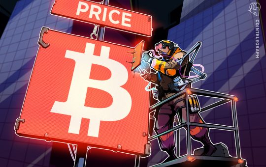 Bitcoin price faces key moving average showdown 3 weeks after breakout