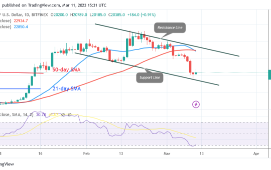 Bitcoin Price Prediction for Today, March 11: BTC Price Pauses Above the Psychological $20K Level