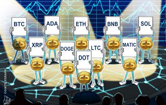 Price analysis 3/31: BTC, ETH, BNB, XRP, ADA, DOGE, MATIC, SOL, DOT, LTC