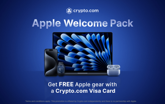 Crypto.com offers up to 100% rebate on Apple Store purchases for its Visa Card users